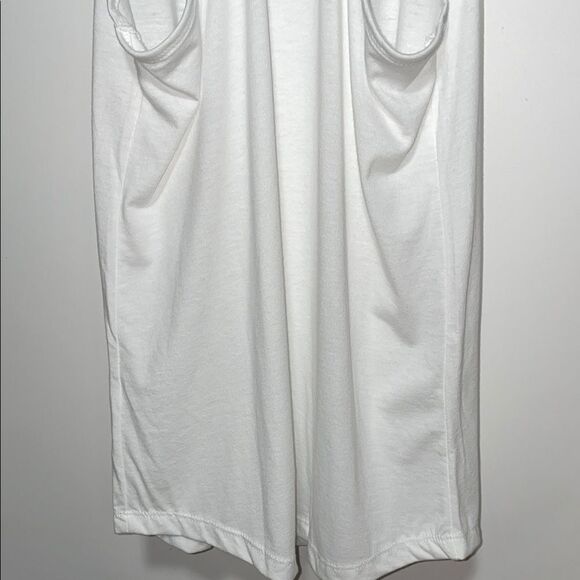 Next Level Apparel White Sleeveless Relaxed Tank Top - Picture 7 of 7